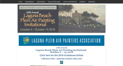 Desktop Screenshot of lagunapleinair.org